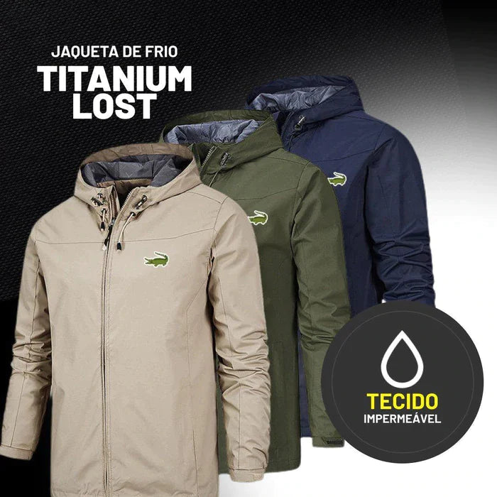 Jaqueta de Frio Masculino Lacoste Titanium LOST